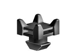 Tie-wrap block, low profile, slot 10mm, FATH