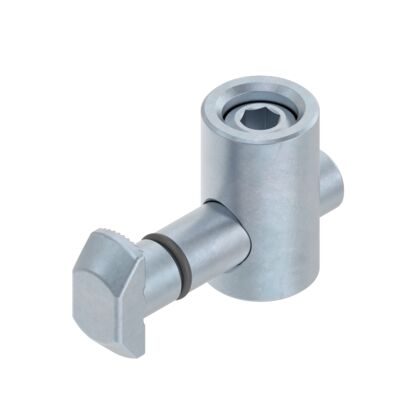 Quick connector, N10, 0°, zinc plated