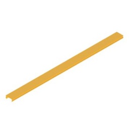 [PF-10282] 3842549879 - Cache rainure, N8, 2000mm, jaune