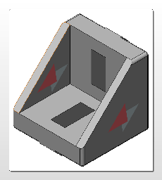 [CC05101] Gusset 45x45 Light Load